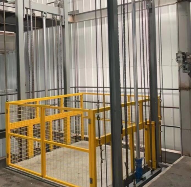 自贡导轨式升降机一般加工周期